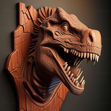 3D модель Археодонтозавр (STL)